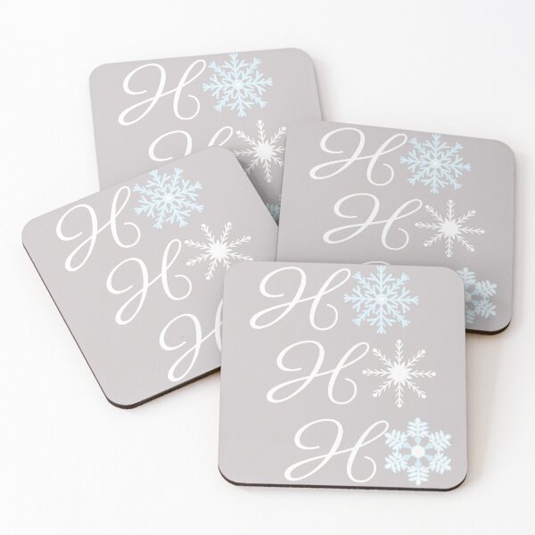 Item preview, Ho Ho Ho - Snowflakes designed and sold by PirateAvocado.