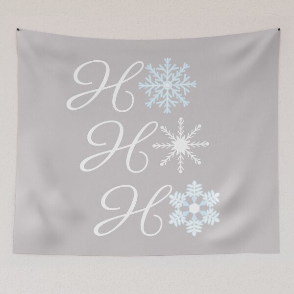 Item preview, Ho Ho Ho - Snowflakes designed and sold by PirateAvocado.