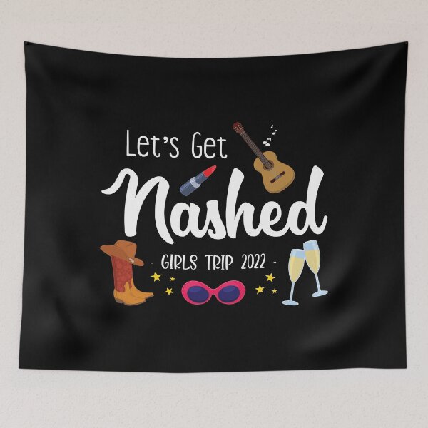 Item preview, Lets Get Nashed Bachelorette 2022 Nashville Girls Trip design designed and sold by jakehughes2015.
