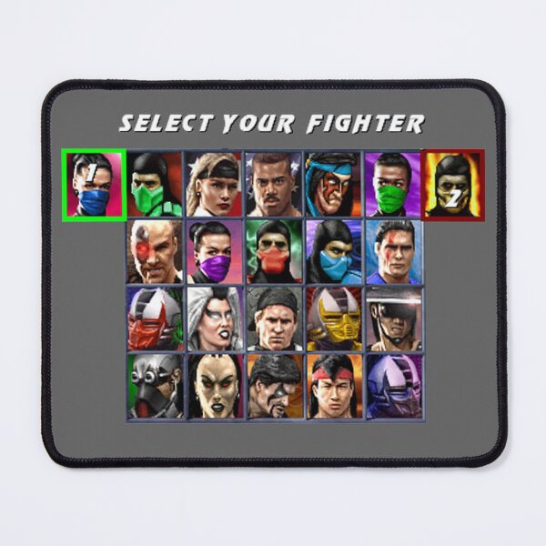 Item preview, Ultimate Mortal Kombat 3 Character Select designed and sold by MammothTank.