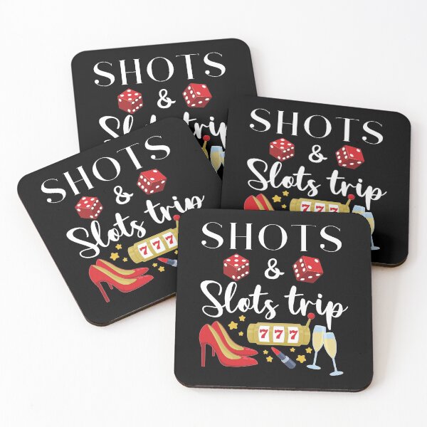 Artikelvorschau, Shots Slots Las Vegas Bachelorette Girls Trip Design entworfen und verkauft von jakehughes2015.