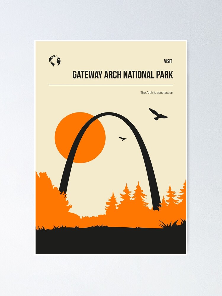 Saint Louis Gateway Arch Posters & Wall Art Prints