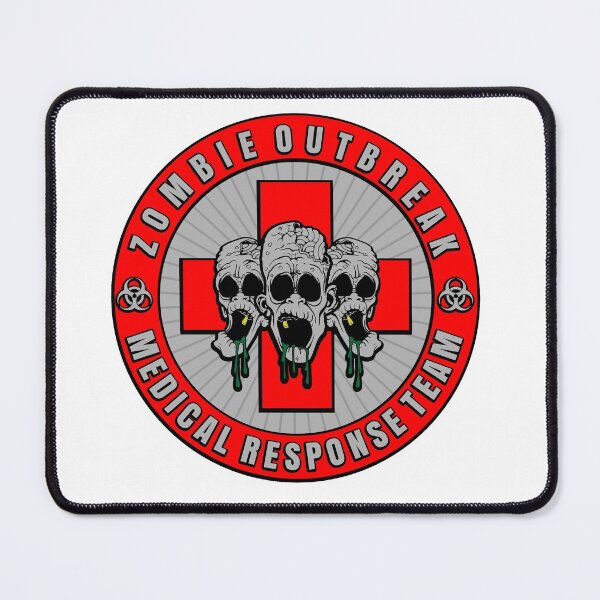Item preview, Zombie Medical Response Team Logo designed and sold by ThomasKadmon.