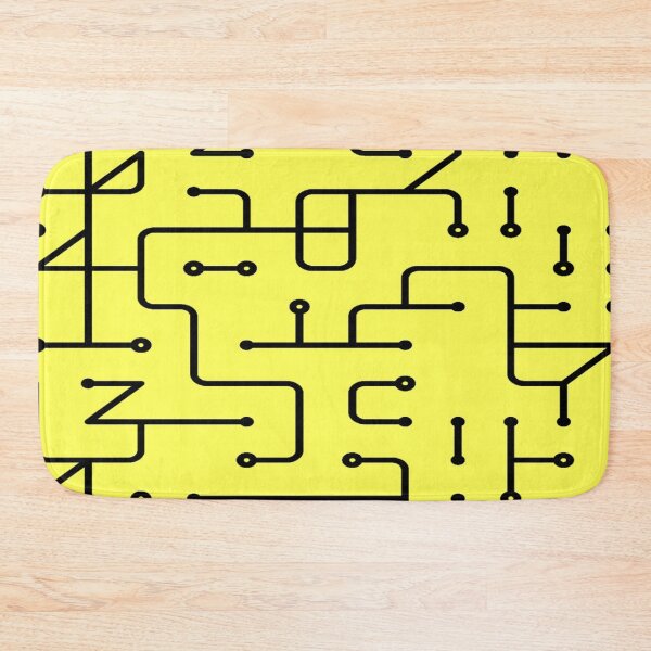 Item preview, Yellow mystery paths designed and sold by LibicoStore.