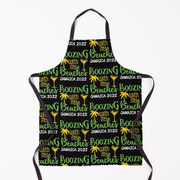 Item preview, Boozing With My Beaches Bachelorette Girls Trip Jamaica 2022 print designed and sold by jakehughes2015.