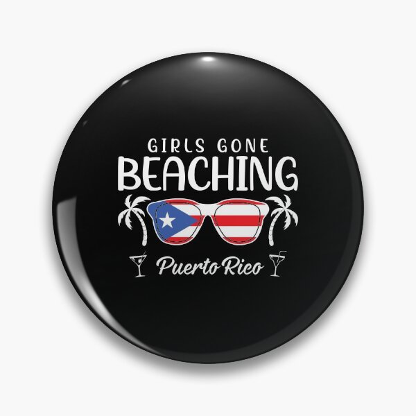 Item preview, Gone Beaching Bachelorette Girls Trip Puerto Rico print designed and sold by jakehughes2015.
