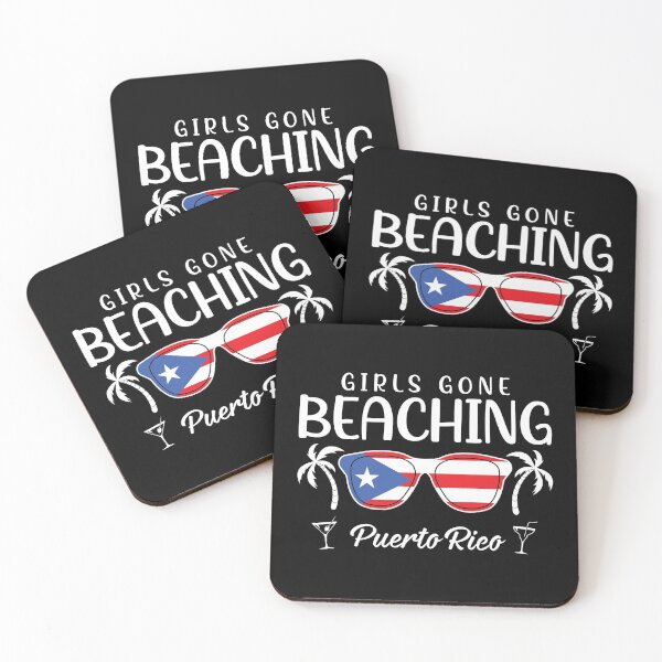 Item preview, Gone Beaching Bachelorette Girls Trip Puerto Rico print designed and sold by jakehughes2015.