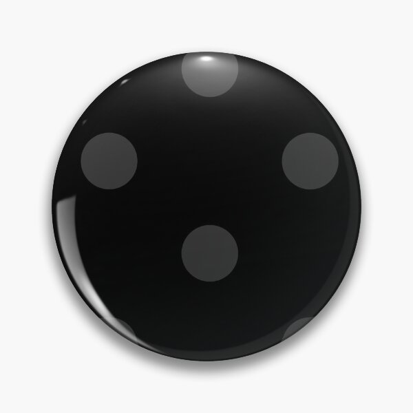 Item preview, Grey/Gray on Black Polka Dots designed and sold by WordsToArt.