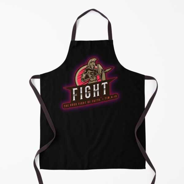Item preview, fight the Good Fight of Faith 1 Timothy 6:12 designed and sold by TeeRedeemed.