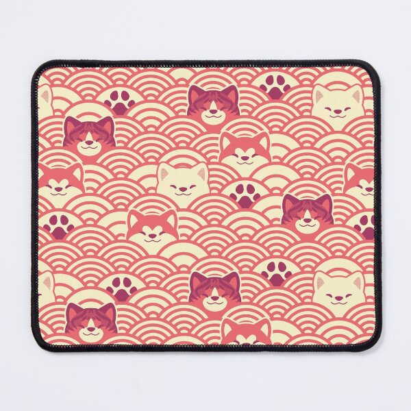 Item preview, Japanese Waves and Akitas - Light Sakura designed and sold by KaijuKennels.