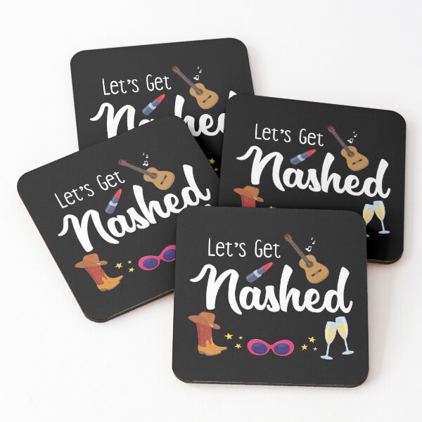 Item preview, Lets Get Nashed Bachelorette Nashville Girls Trip graphic designed and sold by jakehughes2015.