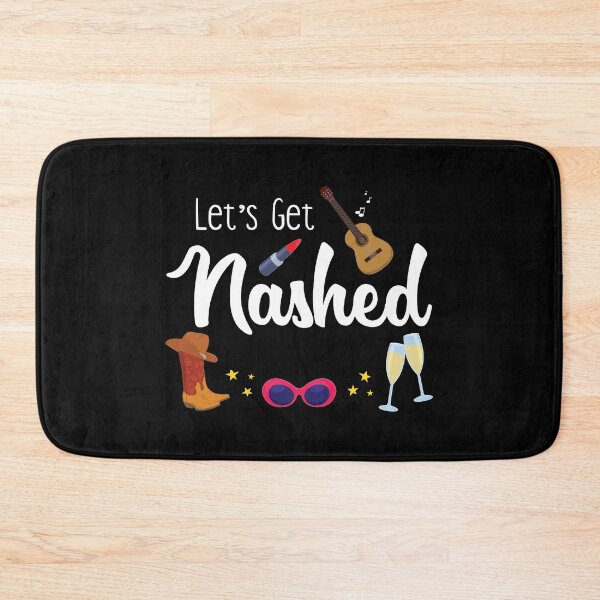 Item preview, Lets Get Nashed Bachelorette Nashville Girls Trip graphic designed and sold by jakehughes2015.