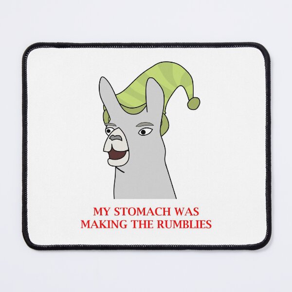 Item preview, Llamas with Hats - "My stomach was making the rumblies" designed and sold by NickHasling.