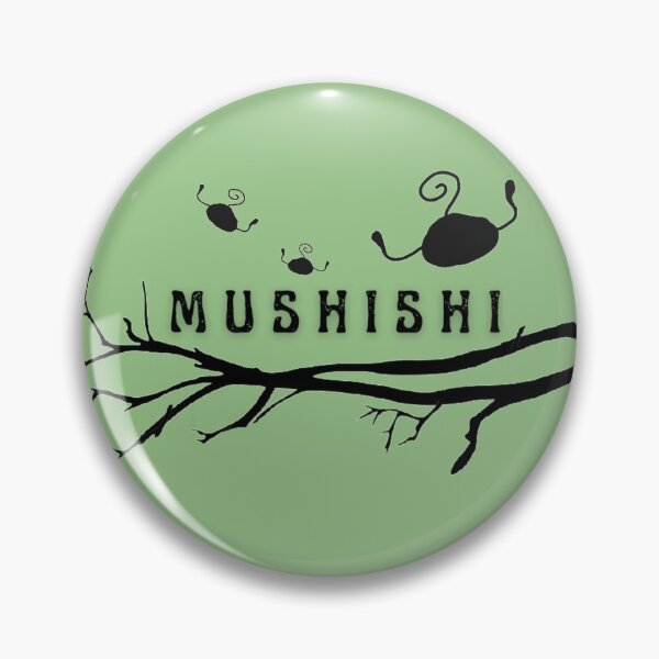 Item preview,  Mushi on Branch Mushishi (Green Background) ORIGINAL by SillyFun.redbubble.com designed and sold by SillyFun.