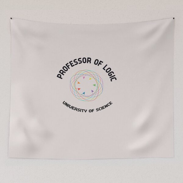 Item preview, PROFESSOR OF LOGIC UNIVERSITY OF SCIENCE T-SHIRT  designed and sold by SuhaAhmed2008.