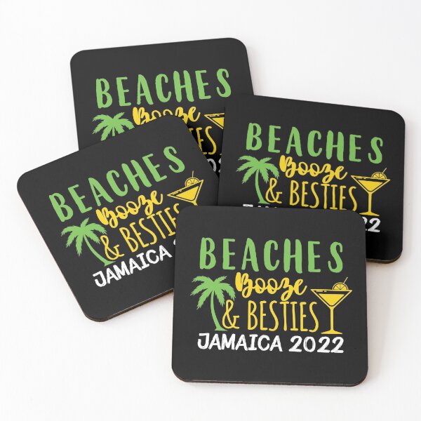 Artikelvorschau, Beaches Booze Besties Bachelorette Jamaica 2022 Girls Trip Design entworfen und verkauft von jakehughes2015.