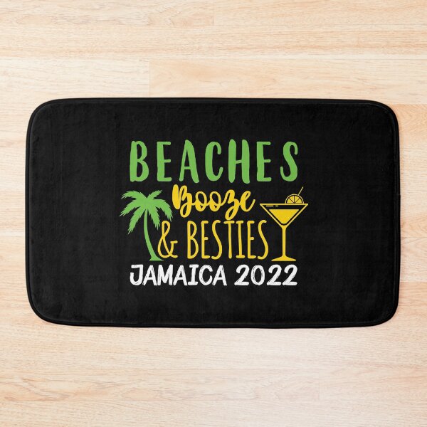Item preview, Beaches Booze Besties Bachelorette Jamaica 2022 Girls Trip design designed and sold by jakehughes2015.