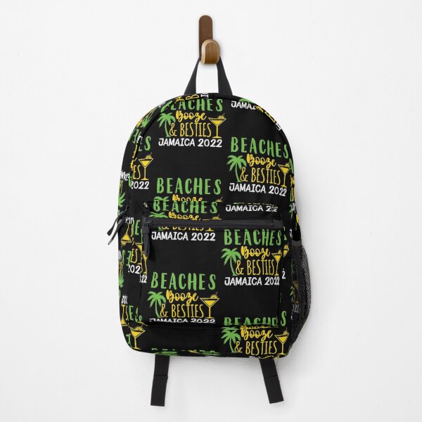 Item preview, Beaches Booze Besties Bachelorette Jamaica 2022 Girls Trip design designed and sold by jakehughes2015.