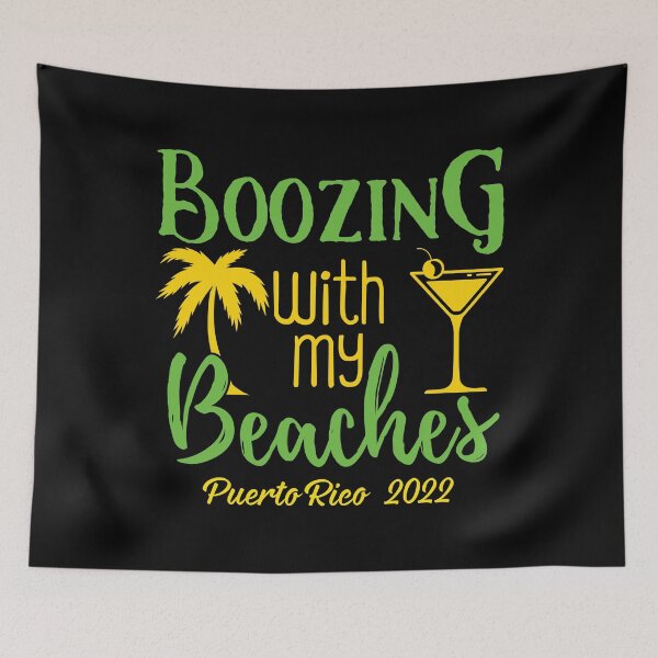 Artikelvorschau, Saufende Strände Bachelorette Girls Trip Puerto Rico 2022 Grafik entworfen und verkauft von jakehughes2015.
