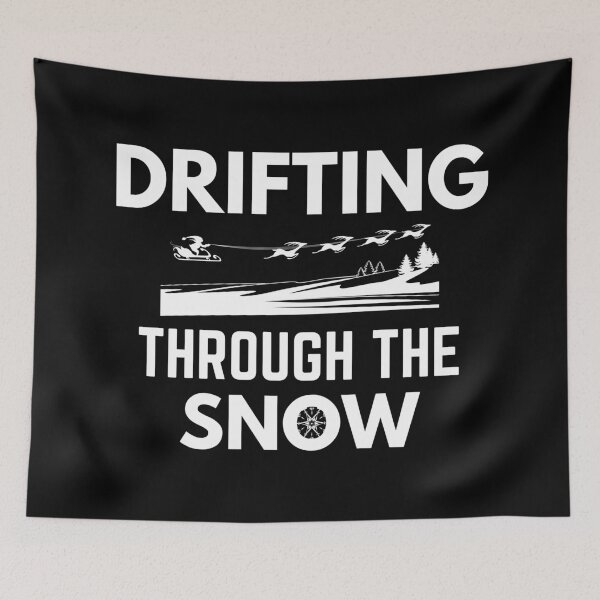 Item preview, Drifting Through The Snow Jingle Bells Car Enthusiast Humor designed and sold by EllConApparel.