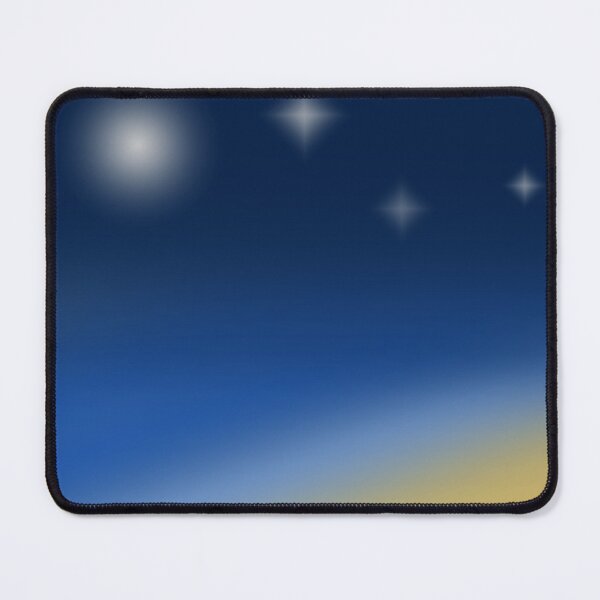 Item preview, Minimalist Gradient night beach landscape designed and sold by MrJean.
