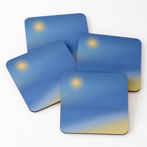 Item preview, Minimalist Gradient beach landscape designed and sold by MrJean.
