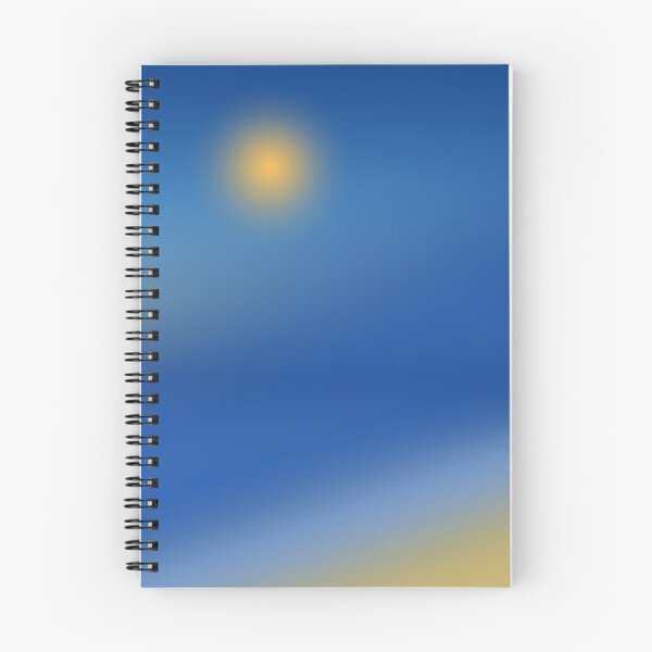 Item preview, Minimalist Gradient beach landscape designed and sold by MrJean.