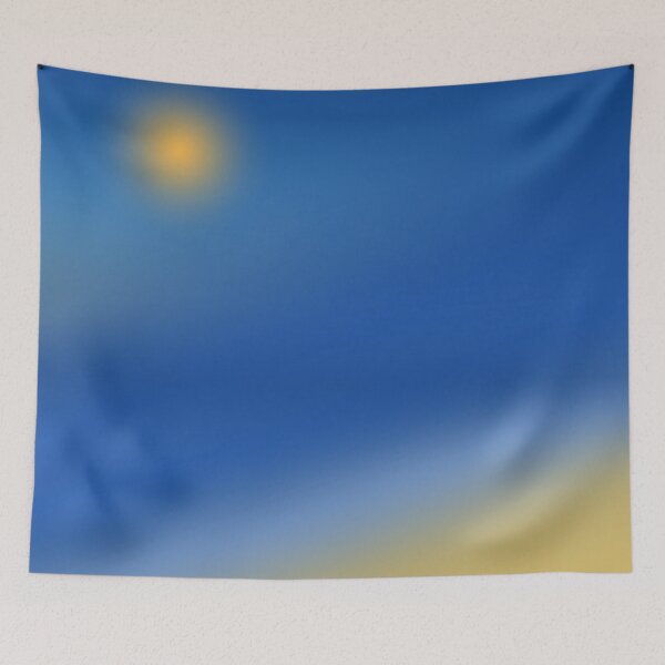 Item preview, Minimalist Gradient beach landscape designed and sold by MrJean.