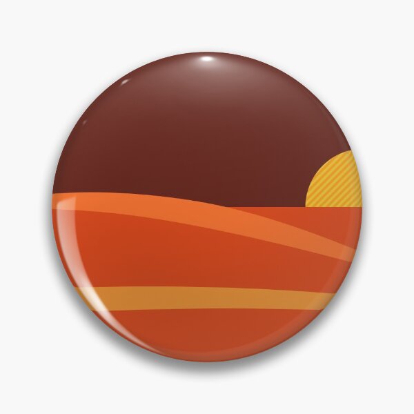 Item preview, Minimalist geometric desert sunset designed and sold by MrJean.