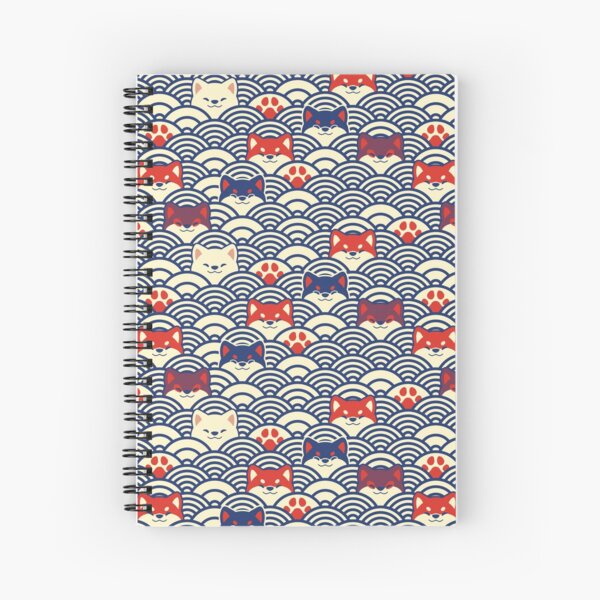 Cahier ligné A4 - Notebook A4 ligné Tatoo Corbeau Fleurs rouge