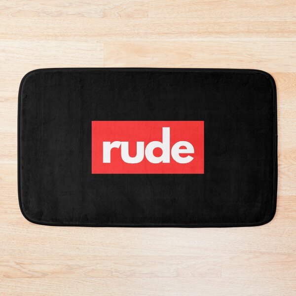 Item preview, Rude Minimalist Typography Design   designed and sold by AngstDesign.