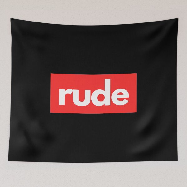 Item preview, Rude Minimalist Typography Design   designed and sold by AngstDesign.