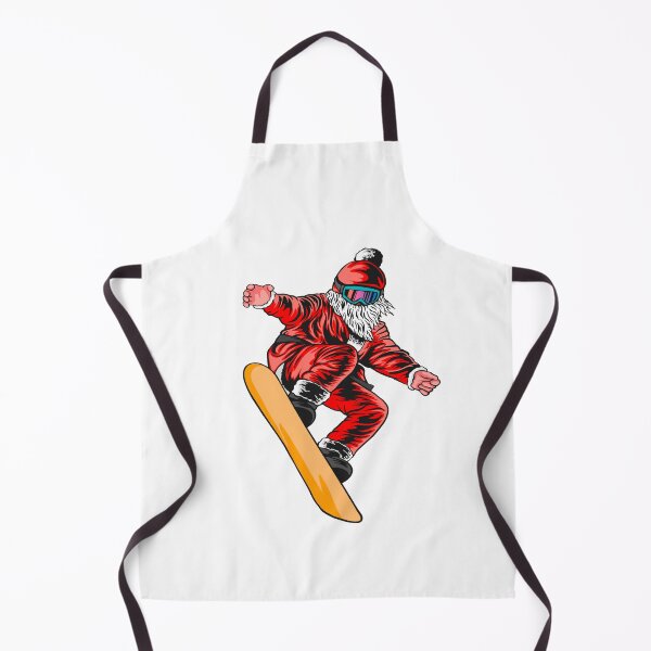 Item preview, SANTA CLAUS SNOW BOARDING designed and sold by RetroPlaceee.