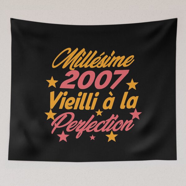 Item preview, Millésime 2007 Vieilli à la perfection - Vintage 2007 Aged to perfection designed and sold by justbejoker.