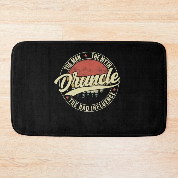 Item preview, Druncle The Man The Myth The Bad Influence Retro Vintage designed and sold by RedQuality.