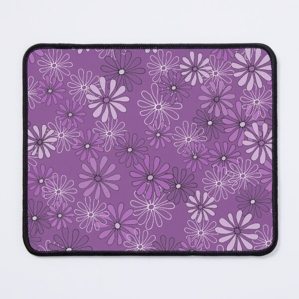 Daisies in Shades of Orchid Mouse Pad