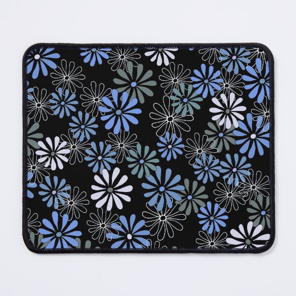 Item preview, Daisies in Shades of Blue and White designed and sold by Diane Warren.