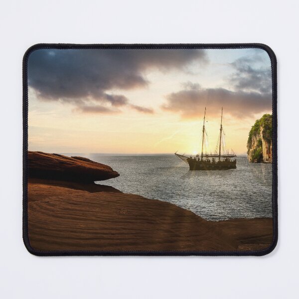 Item preview, rocky shore alone a deserted beach designed and sold by mrtom414.