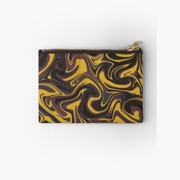 Item preview, Abstract yellow purple marble swirl  designed and sold by Tanya Mihe.