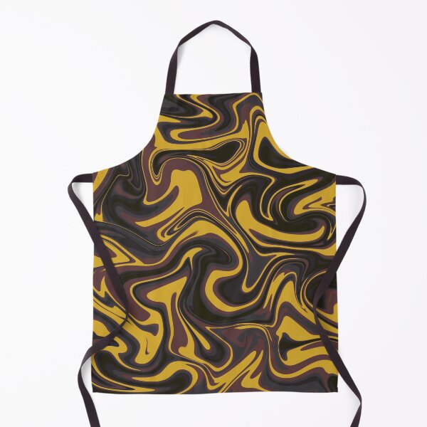 Item preview, Abstract yellow purple marble swirl designed and sold by Tanya Mihe.