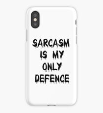 Sarcasm iPhone Case/Skin