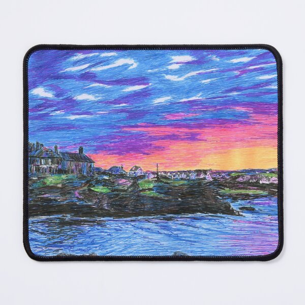 Item preview, Sunset over Trearddur Bay designed and sold by LymphomaLass.