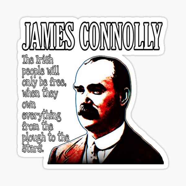 Item preview, James Connolly - Das irische Volk wird nur frei sein designed and sold by RaglanRose.