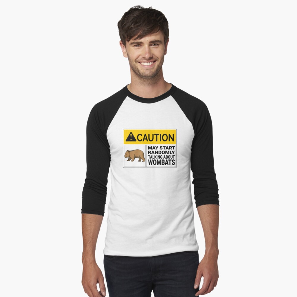 Vista previa del artículo con la obra «Camiseta ¾ estilo béisbol», diseñado y vendido por JasKei-Designs.