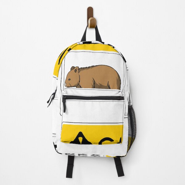 Item preview, Wombat Sticker Caution May Start Randomly Talking about Wombats designed and sold by JasKei-Designs.