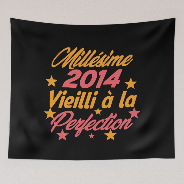 Item preview, Millésime 2014 Vieilli à la perfection - Vintage 2014 Aged to perfection designed and sold by justbejoker.