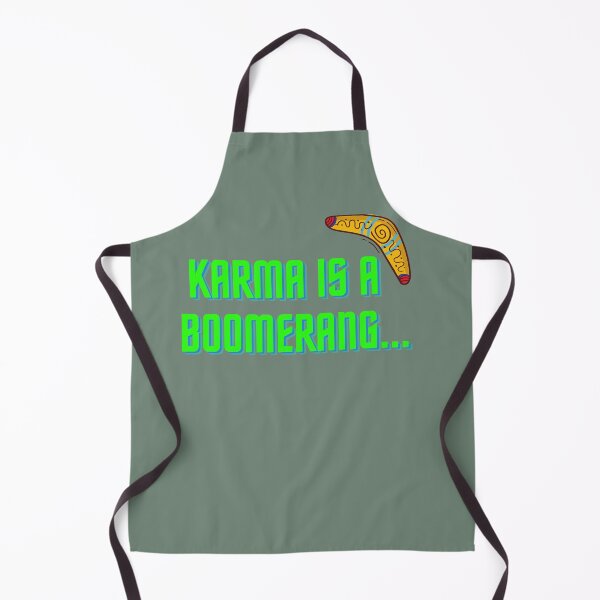 Item preview, karma is a boomerang ... designed and sold by DareRabbit.