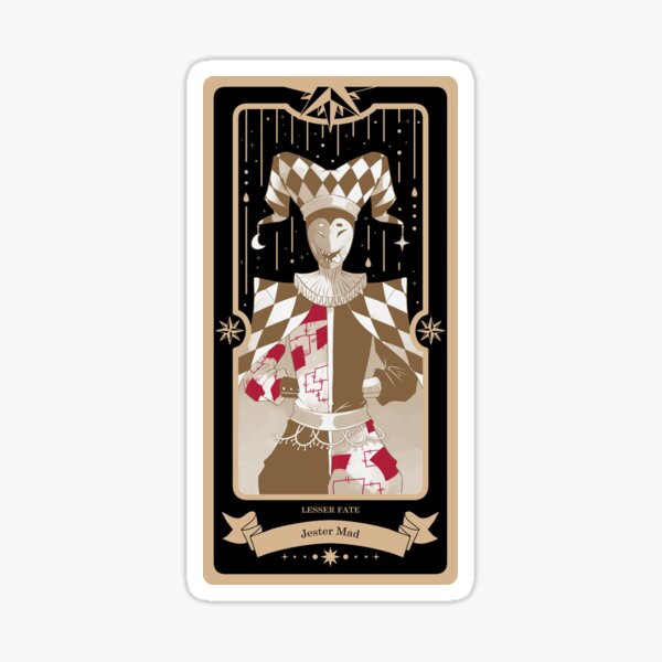 09. Jester Mad Sticker