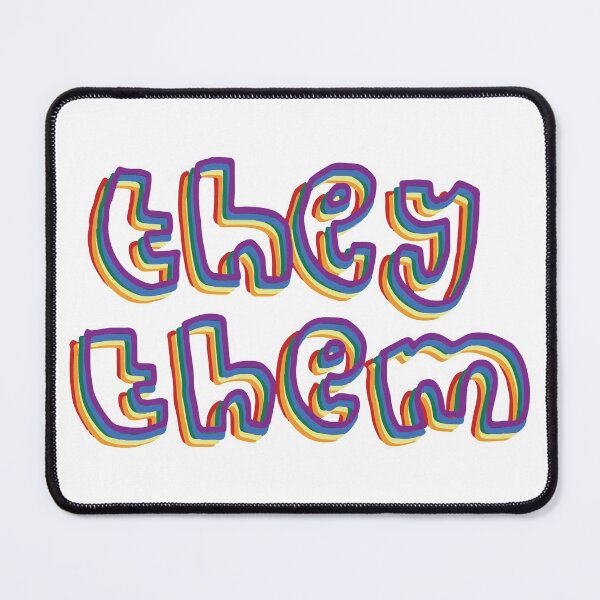Item preview, lgbtq - they / them designed and sold by artbygussie.