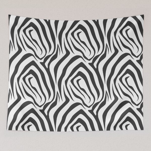 Item preview, ZEBRA PATTERN Black version designed and sold by apeter0.